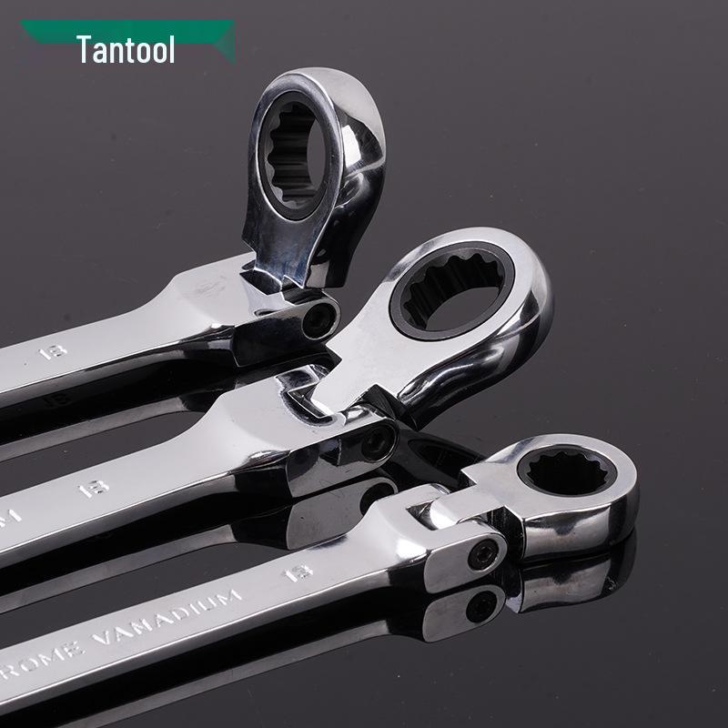 72-Tooth Flex-Head Ratchet Wrench with Quick Release