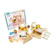 Wooden Simulation Boxed Fruit Bread Sea Food Vegetables Children Toys Set For Kids Imaginative Cooking Fun