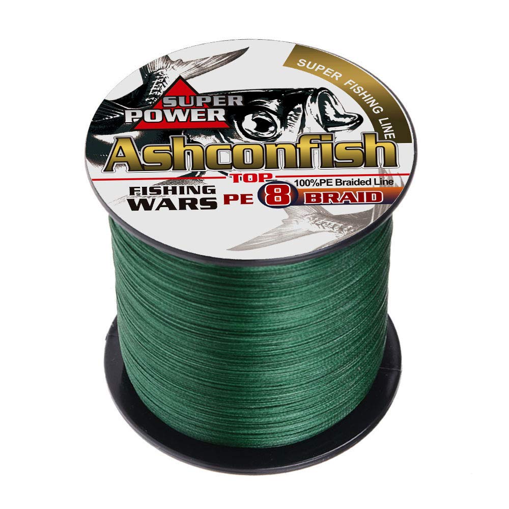 

Ashconfish Плетеный шнур 8 жил Леска 500м Высокая Высокая Низкая Темно-зеленый (0.4, 0.6, 0.8, 1, 1.2, 1.5, 2, 3, 3.5, 4, 4.5, 5, 6, 7, 8, 9, 10) Сила,