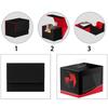 Flip Cover Trading Card Deck Box Magnetic Game Cards Storage Box  Gathering Card