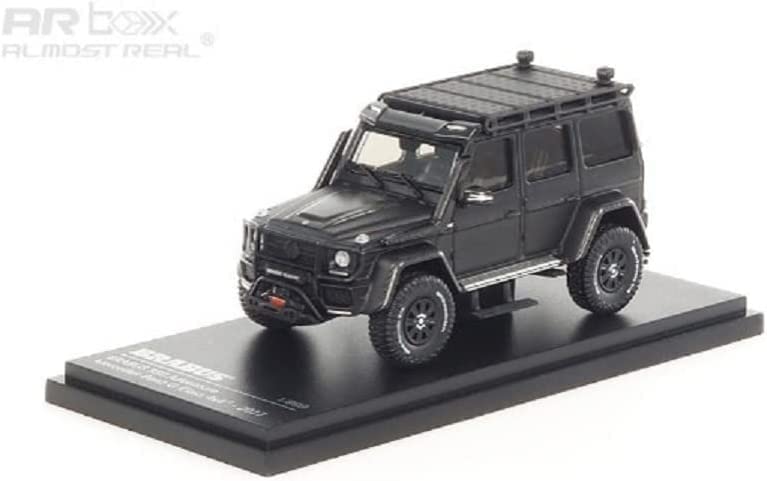 Almost Real Brabus 550 Adventure 2017 Matt Black Scale Complete Diecast Car Mercedes-Benz G-Class 4x4² - - 1/64 (Product Number 660303001)