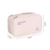 Portable Underwear rganizer Bag - Double Layer Large Capacity Design for Travel Socks & Pantyhose Storage