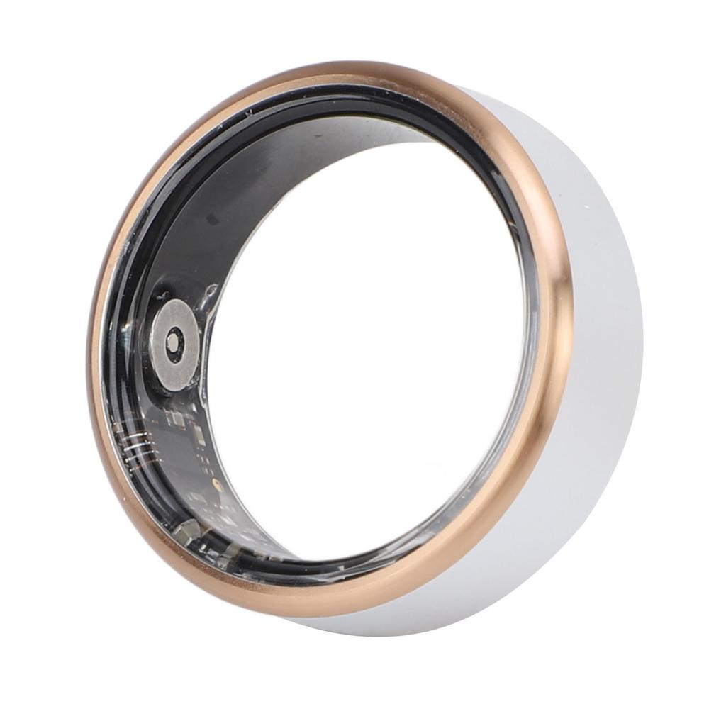 Smart Ring Movement Tracks 50 Meters Water Resistant Lightweight Aluminium Alloy Sports Ring