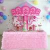 Multilayer Bright Tulle Table Skirt For Rectangle /Round Table, 6/9FT Cake Table Skirt For Birthday Wedding Banquet Table Decor