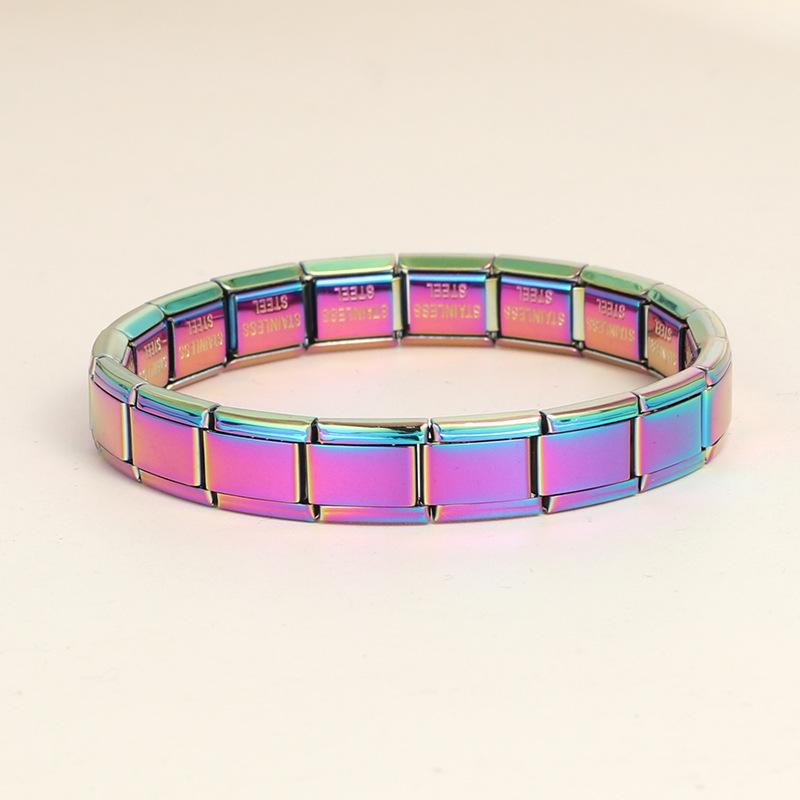 European Italian Style Modular Bracelet for Men and Women - Fashionable and Creative Accessory