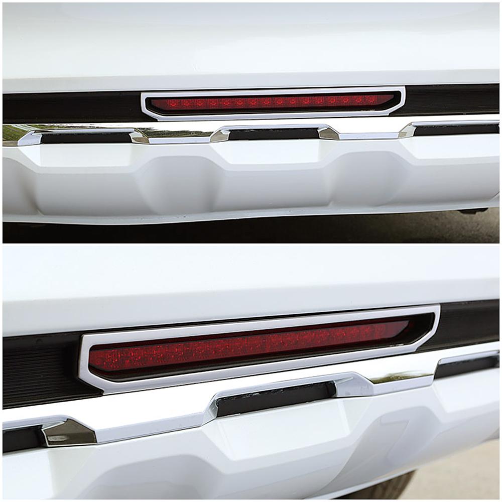 Pentru Haval F7 F7X 2018-2024 mașina spate frână lumină cadru trim oțel inoxidabil autocolant decorativ crom styling piese exterioare