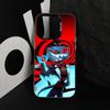 H-Hazbin V-Vox Phone Case For iPhone 17,16,15,14,13,12,11 Plus,Pro Max,XS,Colored Silver Plated Inside Cover