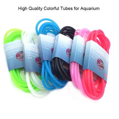 1PC 305cm High Quality Colorful 4mm Aquarium Oxygen Pump Water Pump Hose Air Bubble Stone Aquarium Fish Tank Pond Pump Tube