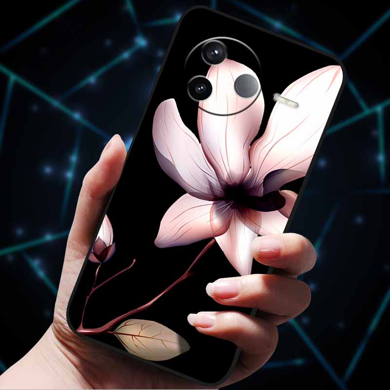 For Xiaomi POCO F7 Ultra Case Xiaomi POCO F7 Pro 3D Flowers Emboss Soft Silicone Phone Cases for POCOF7 Pro Back Cover Coque Bag