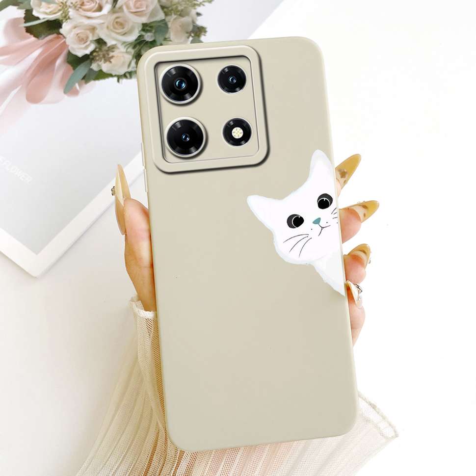 For Infinix Note 30 Pro Cases Cat Rabbit Painted Cover Soft Silicone Case For Infinix Note 30 Note30 Pro X678B Cover Funda Coque