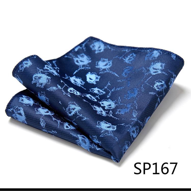 Guangzhou 1200-Pin High-Density Men'S Elegant Retro Business Suit Jacquard Pocket Towel Square Towel