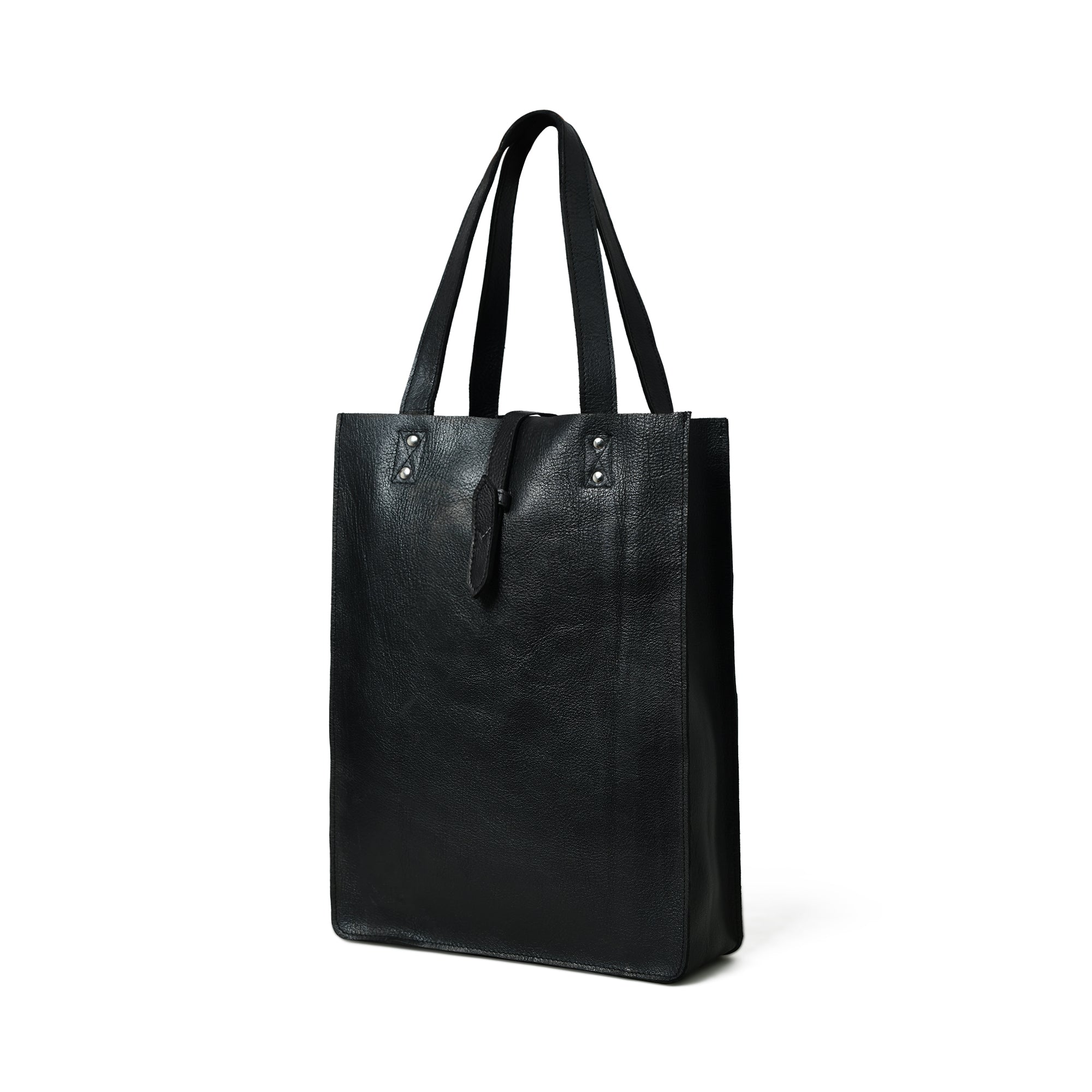 MaheTri Ebony Elegance Leather Tote For Women, Designed for Everyday Use One-Size чёрный