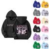 Kids Long Sleeve Printed Hoodie Casual Pullover Top for Boys and Girls Everyday Wear