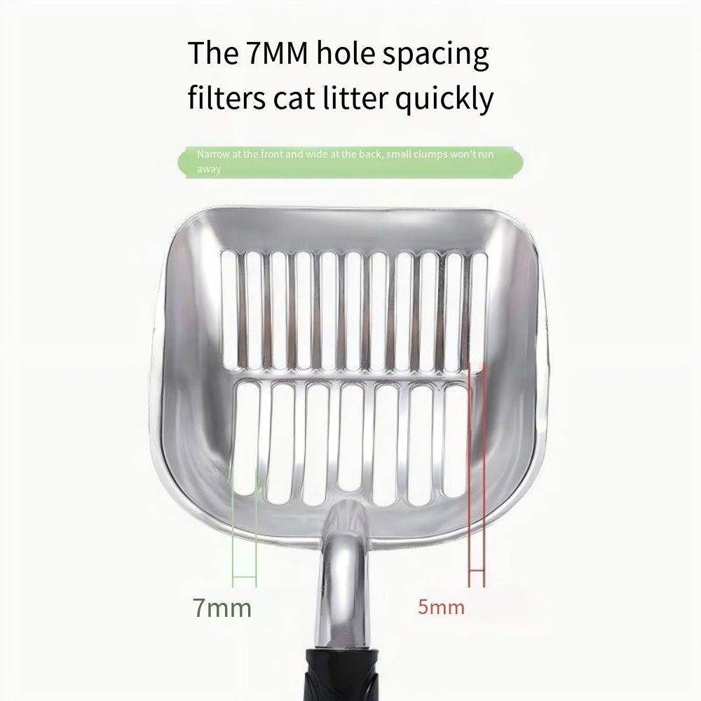 Hanging Design Cat Litter Shovel Metal Scoop Cat Litter Scoop Kitten Sanding Shovel  Pet Toilets