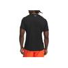 Under Armour HeatGear Fitted Comfortable Stylish Versatile Short Sleeve T-Shirt Men Tops Black 6000939-001