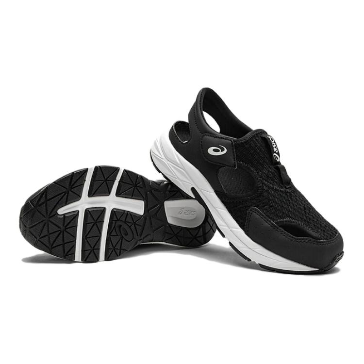 Asics RUNNING KIDS CONTEND Children's Sandals Black White Kids' 1014A372-001