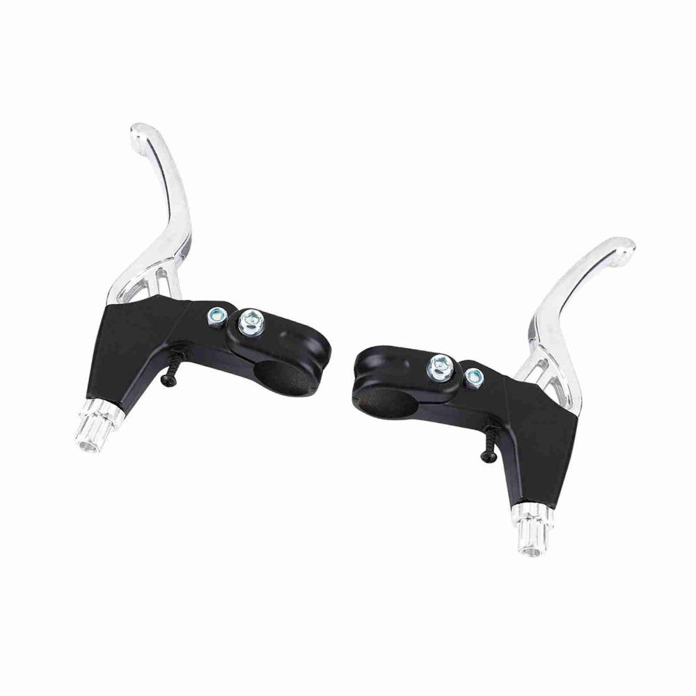 1 Pair Aluminum Alloy Bicycle Brake Levers 4 Finger Grip Bike Brake Handle  ,Most Bicycle