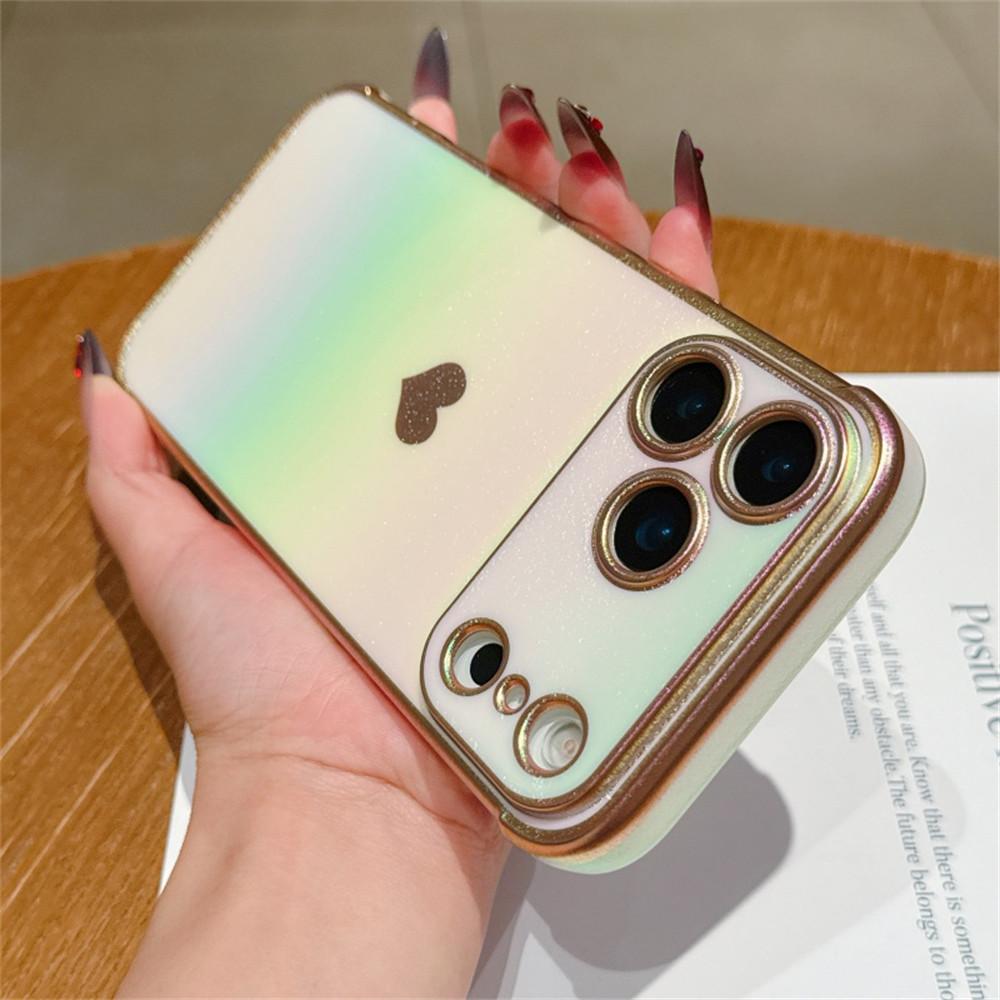 For iPhone 17 Pro Max Magnetic Case TPU Dazzling Color Electroplated Phone Back Cover