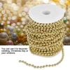 25mCelsiusroll Electroplating Pearl Wire Beads Garland String   Wedding Decoration 6mm(sliver)