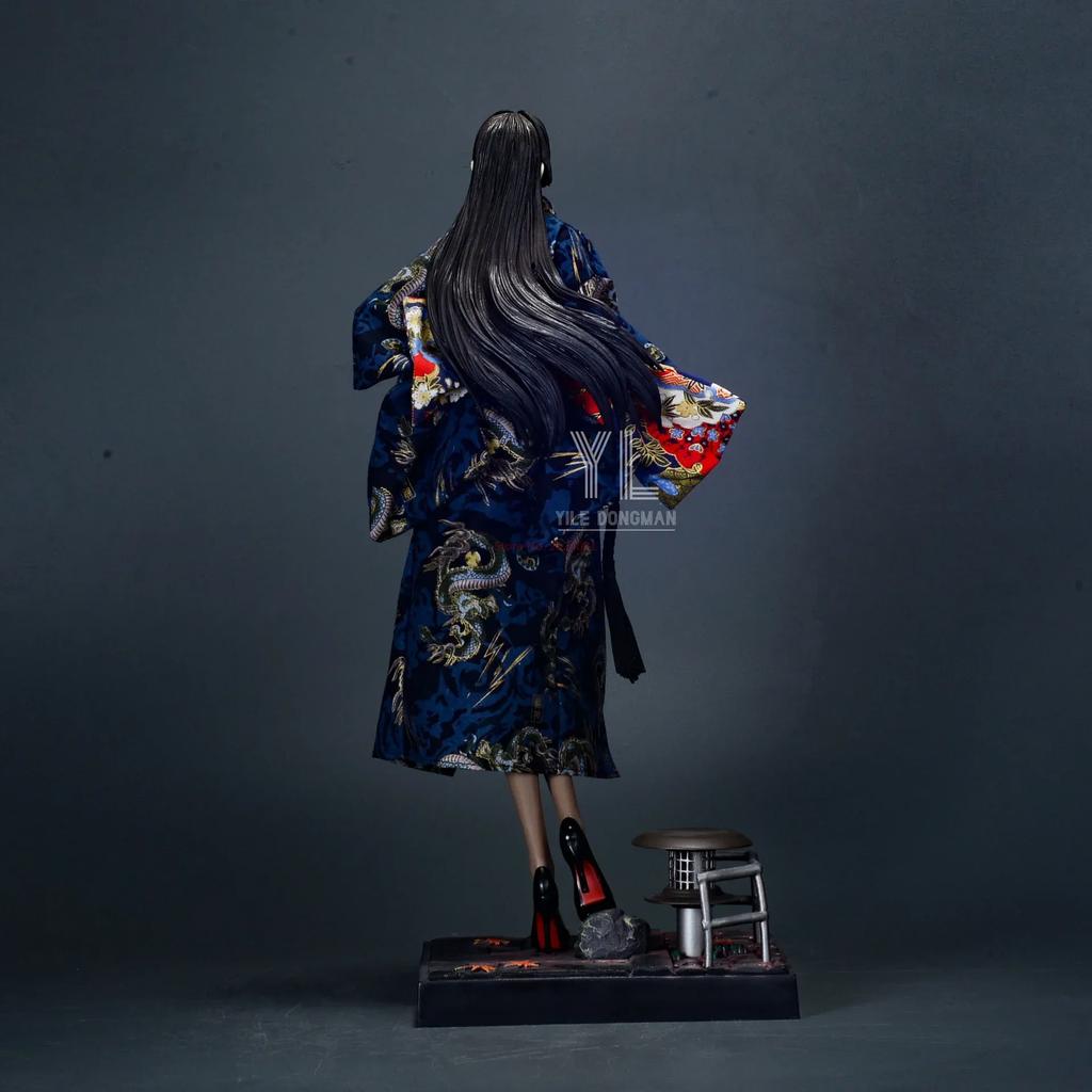 New One Piece Anime Figure Uta Kimono Empress Boa Hancock Model Boutique Large Decorative Desktop Scene Collection Toys