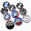 82mm 74mm ABS Hood Trunk Emblem Badge 2-Pin Replacement For E46 E90 F30 F10 E60 X3 X5 1 3 5 7 Series Auto Tuning Accessory