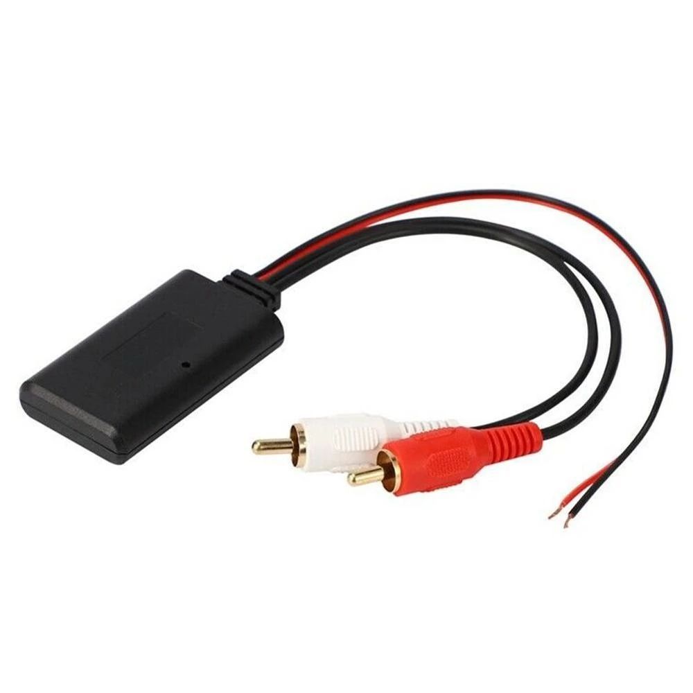 Cable Adapter Wireless Music Auto Play Receiver Module AUX Receiver Bluetooth Receiver 2 RCA Cable