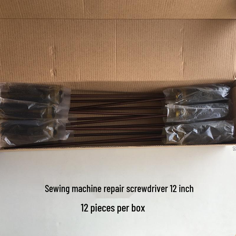12-inch Magnetic Flathead Screwdriver for Repairs and Maintenance