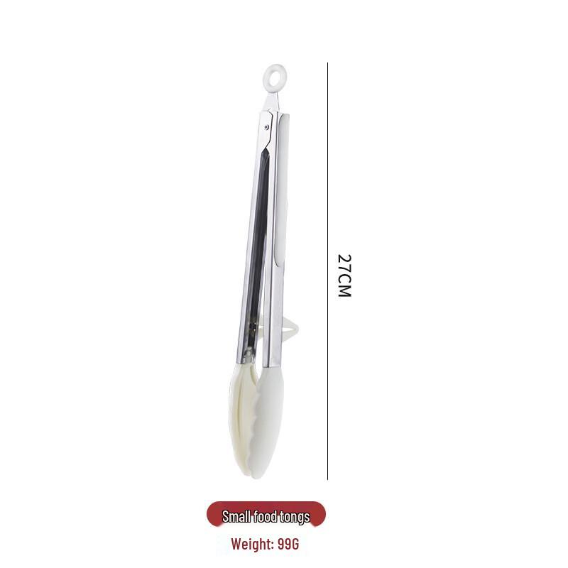 

Stainless Steel Food Tongs with Stand