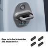 Y1UB 4Pcs Universal Silicone Door Bumpers for Noise Reduction Impact in Vehicles Easy to Install