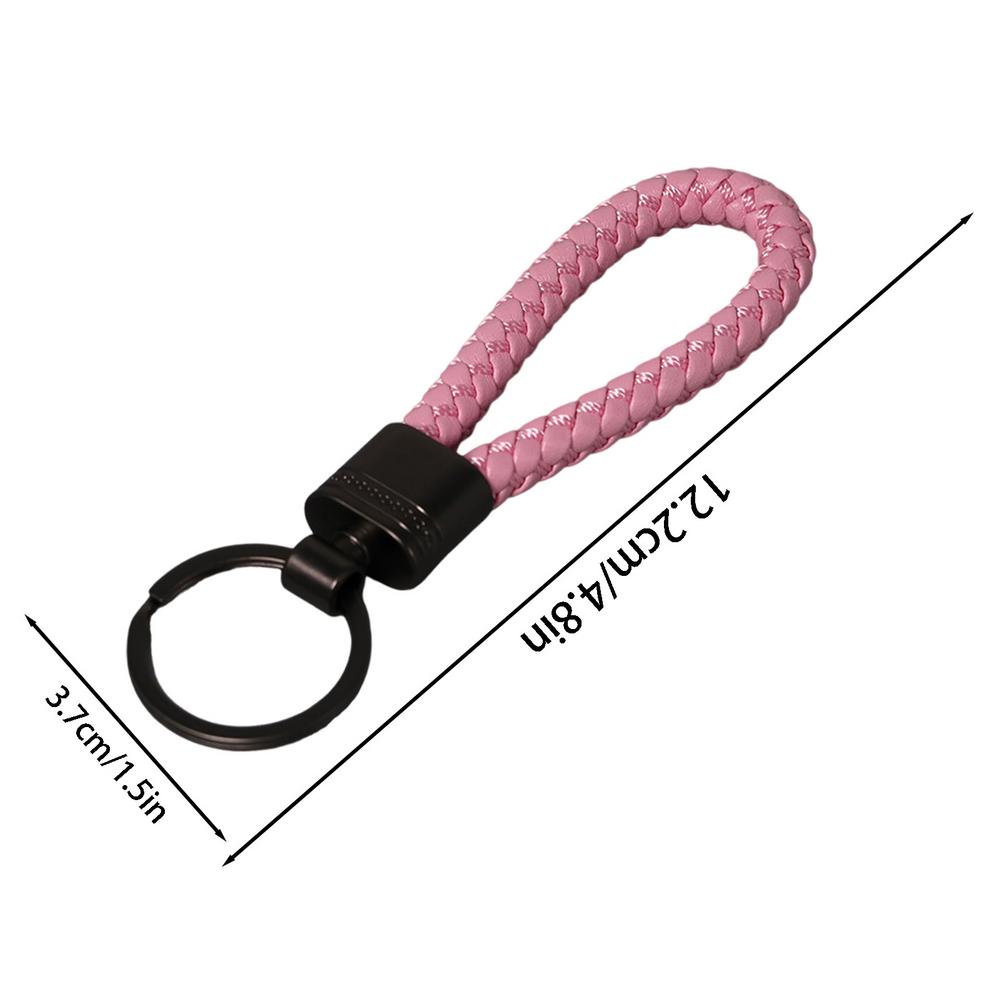 

Car Key Chain Ring Clip Zinc Alloy Keychain Wristlet Unique Key Fob Accessory Creative Keychain Straps For Everyday Use рожевий