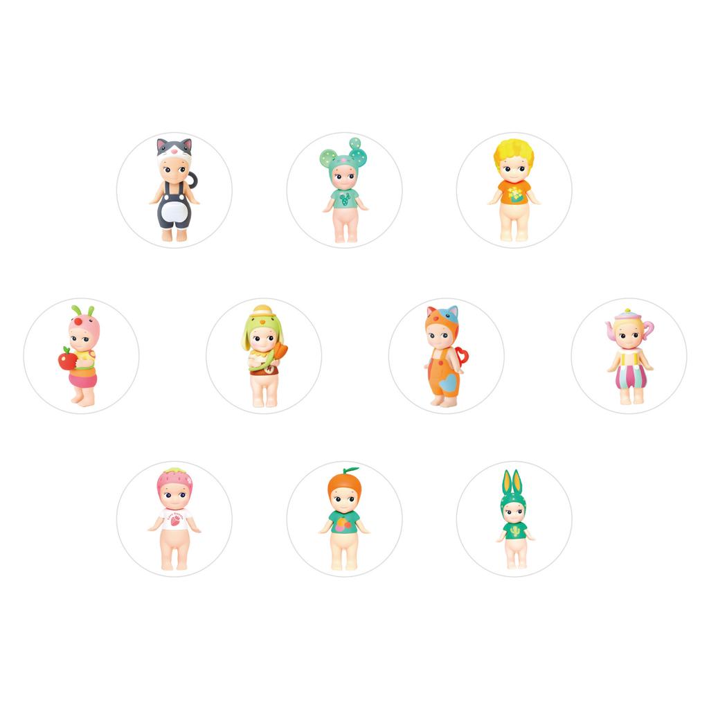 500 Stickers/roll Cartoon Sonnyangle Roll Stickers Kindergarten Reward Color Stickers Creative Hand Tent Tape