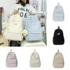 University Color Solid Backpack Polyester Material Adjustable Straps Cushion
