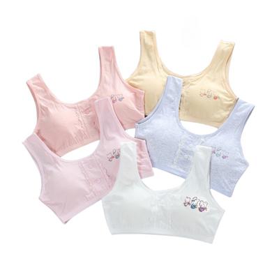 Anti-peeping Teenage Bra Girls Children Young Training Underwear Student Bra