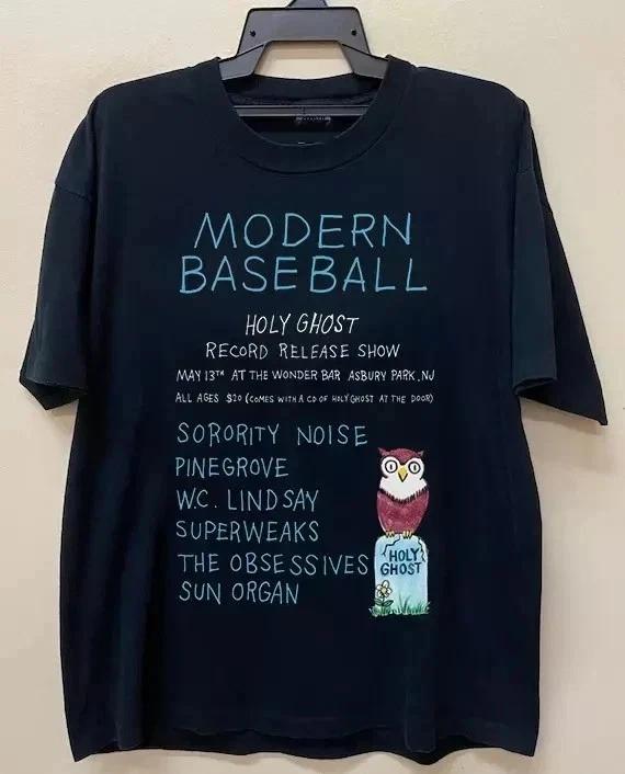 Modern Baseball Band Holy Ghost Sorority Noise T Shirt Unisex Fan Gift S-5XL 4XL