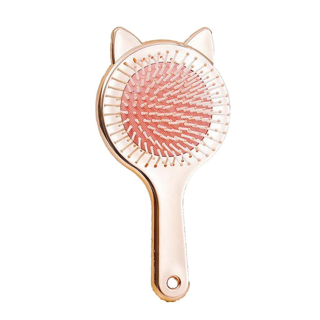 Cute Cartoon Air Cushion Comb for Girls - Portable Scalp Massage