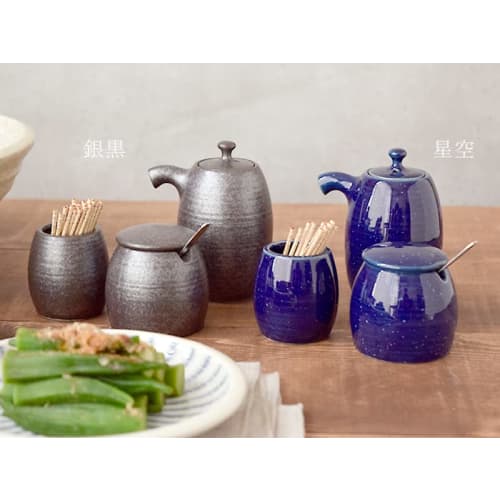 Tableware East Soyasausdispenser, Jujubeform, 100cc, Sølv/Svart, or-010-02