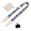 Eryi Detachable Cross Strap Phone Lanyard Zippered Pouch Adjustable Perforation-Free Design Customizable Logo 17 Colors 120cm
