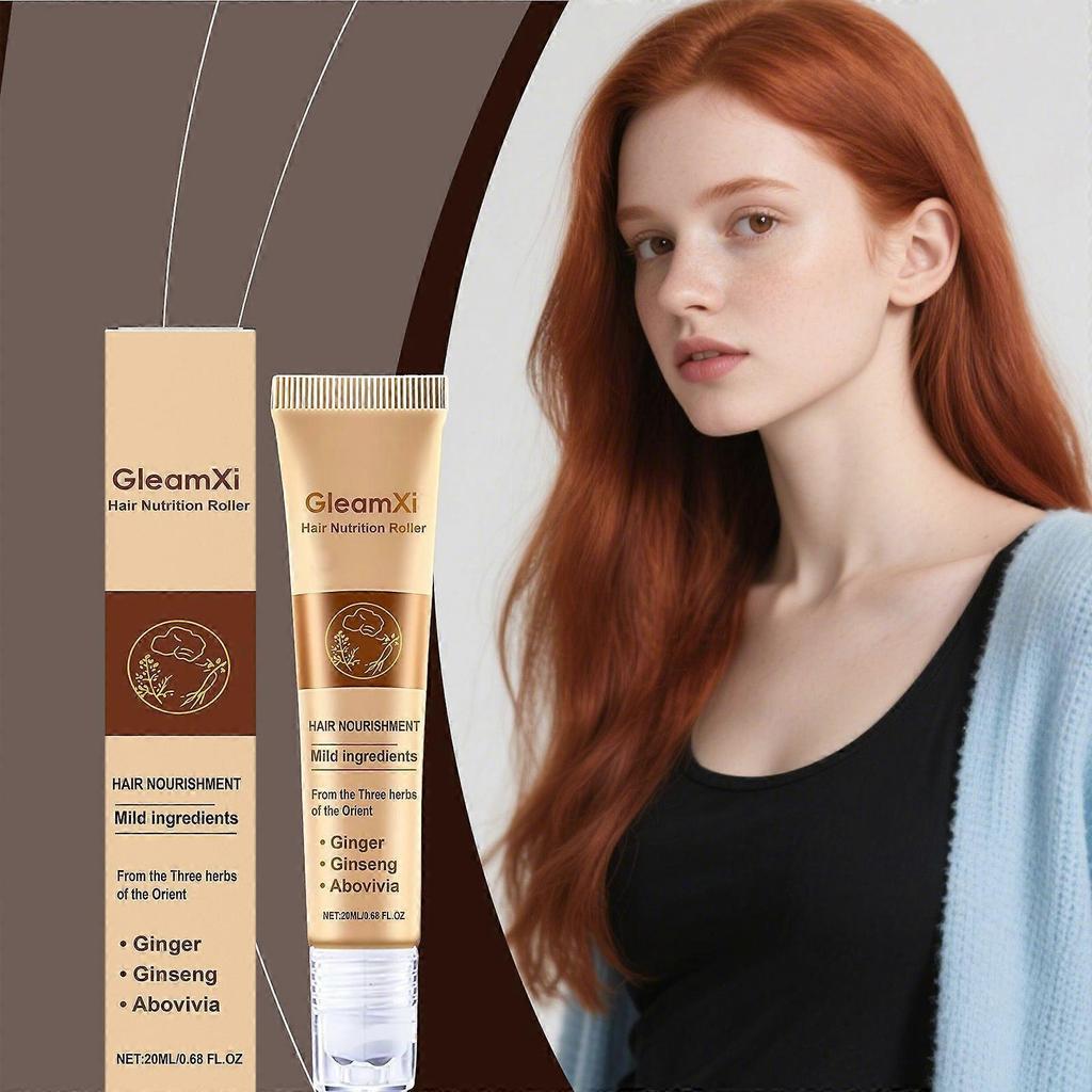 Limited time!!Gleamxi Hair Care Ball Essence Gently Moisturizes Hair Soft Lightweight Hair Gloss Hair Care Portable Paint