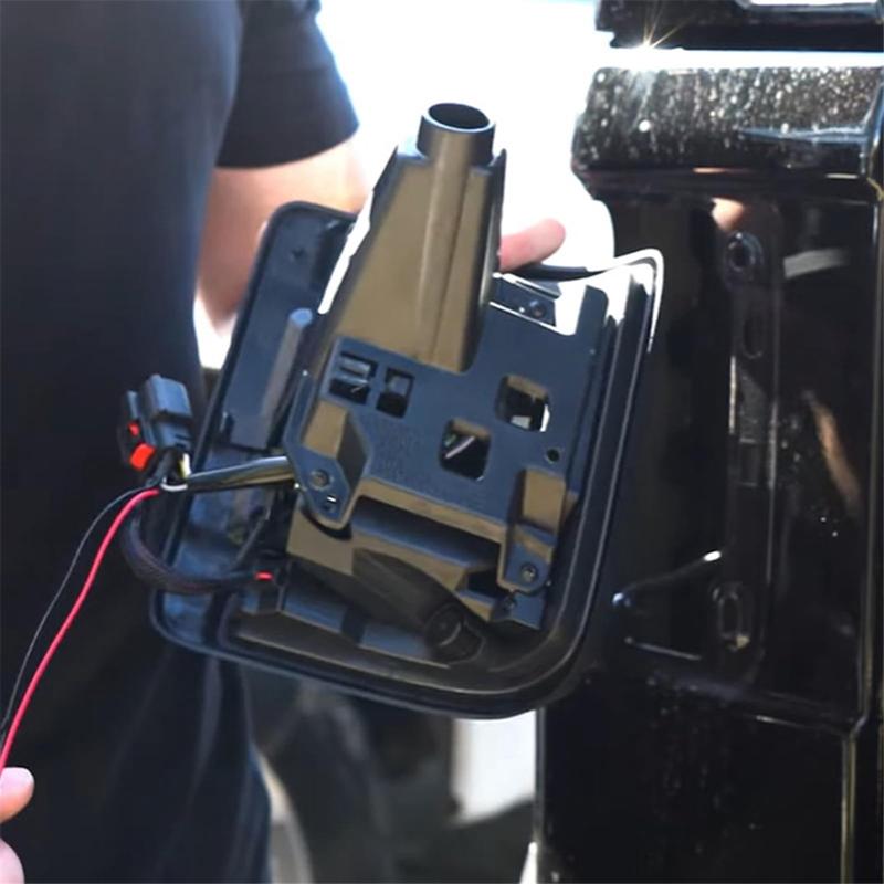 #10C Automotive Parts & Accessories,Tail Light Brackets for Jeep Wrangler JL 2018-2024,Black