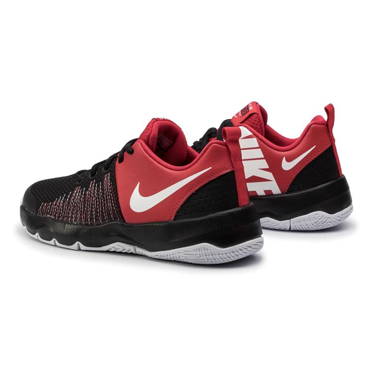 Nike Team Hustle Quick 'Black Red' GS 922680-002