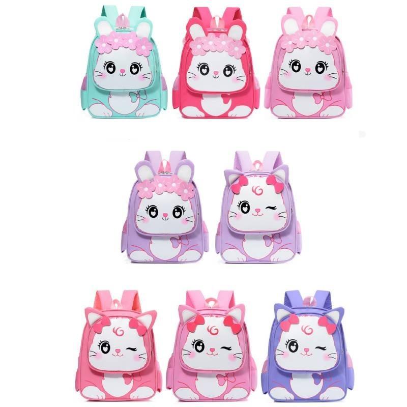 Trendy Lightweight Oxford Cloth Toddler Backpack For Preschool Kids 3-6 Years