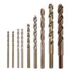 3-13mm M35 Cobalt Drill Bit Twist Jobber Length Drill Bit Round Shank for Hardened Metal Iron Plastic and Wood Metal