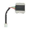 Voltage Regulator Efficiently Cool Your Voltage Regulator With Heat Sink Fins For ATV Motorcycle And Dirt Bike