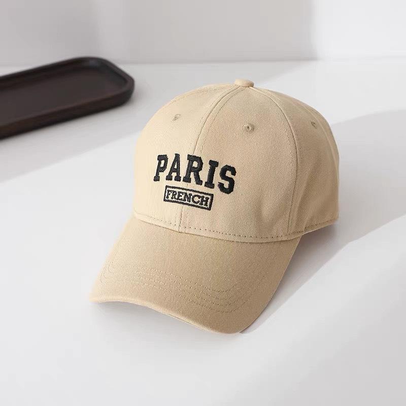 

Baseball cap women s new hat deep top wide brim big head circumference peaked cap showing face V small sunscreen cap shading Adjustable хаки