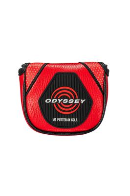 ODYSSEY Putter Head Cover AUTHENTIC MALLET S RED 24 Red (Mallet Type) Men's