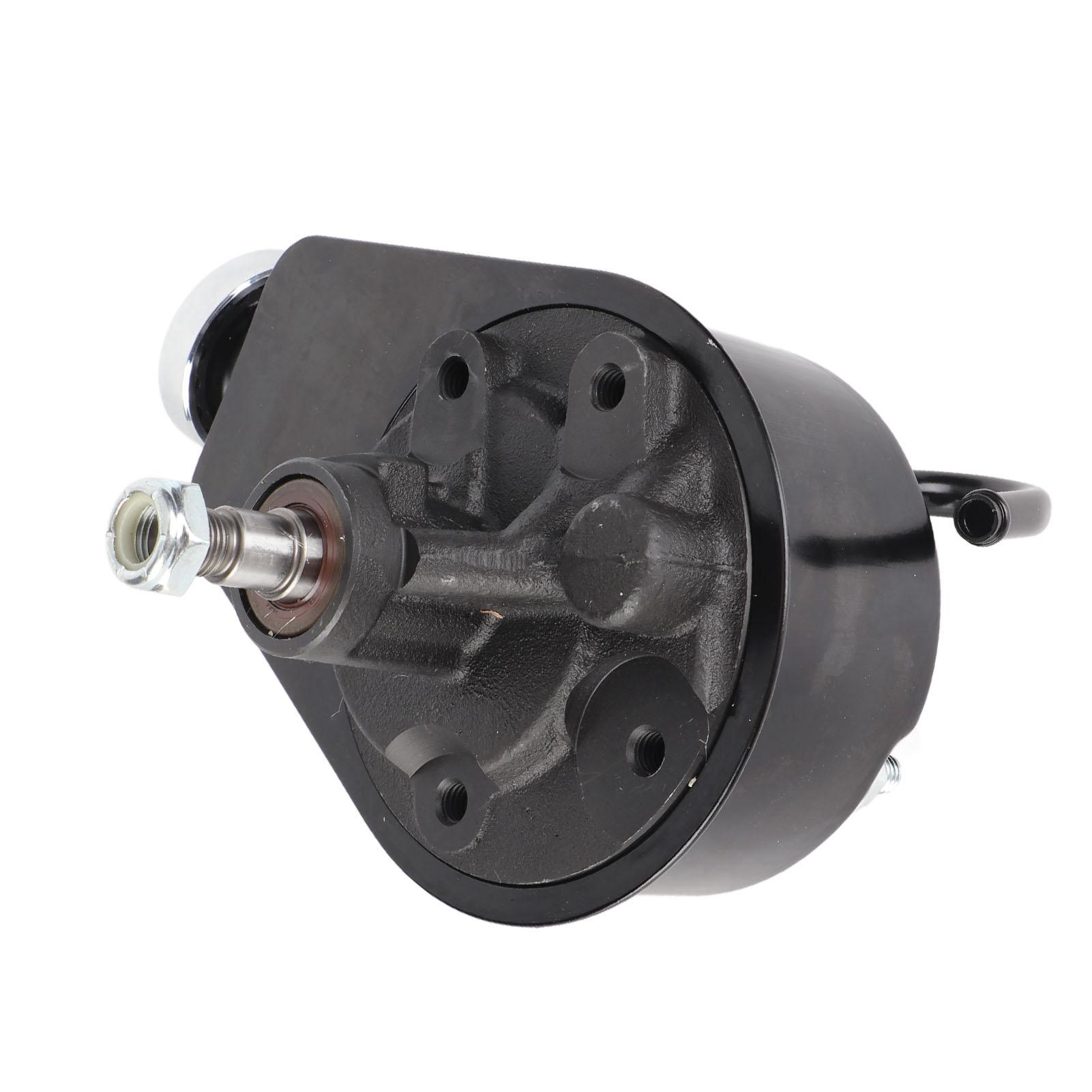 Power Steering Pump with Pulley Keyway Shaft Steering Pump Replacement for Saginaw