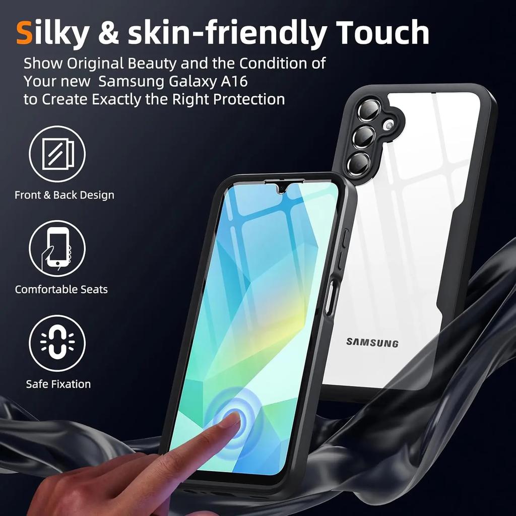 Full Body Protection Shockproof Case for Samsung Galaxy A56 A36 A26 A16 5G A55 A35 A25 A15 Protective Cover Fundas Coque Capa