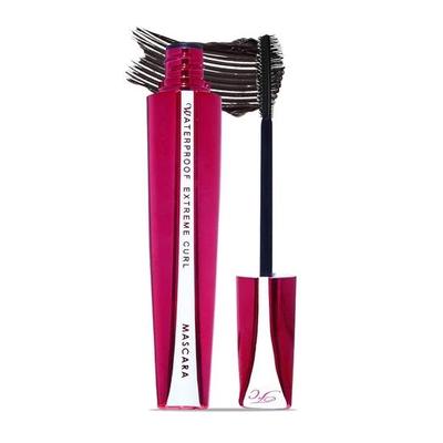 FASHION COLOUR Platinum Waterproof Mascara | Super Dense | Double Effect Silicon Brush | Extreme Curl | Waterproof | Volumising | Long Lasting