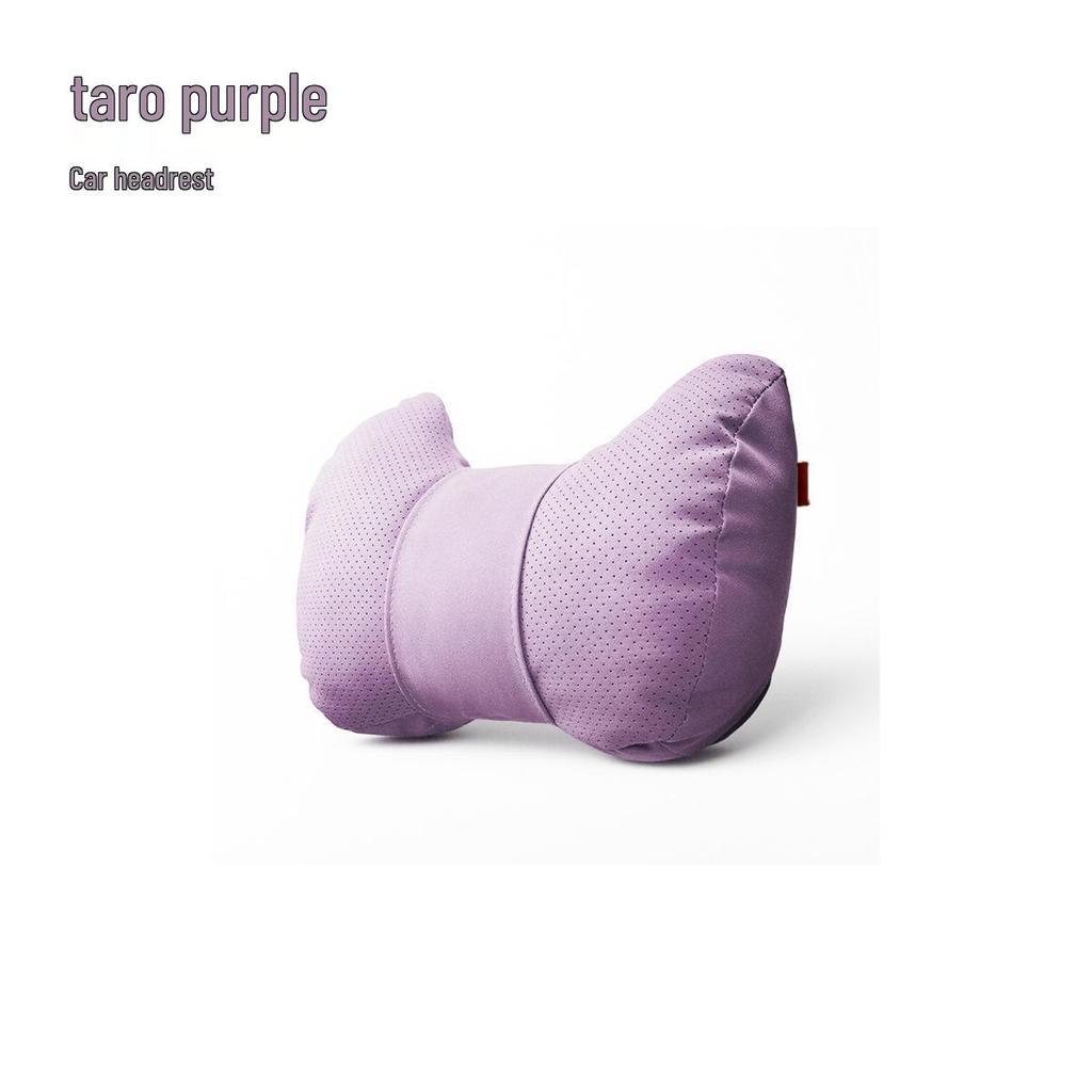 Cute S-Class Car Headrest and Lumbar Support Pillow for Comfort