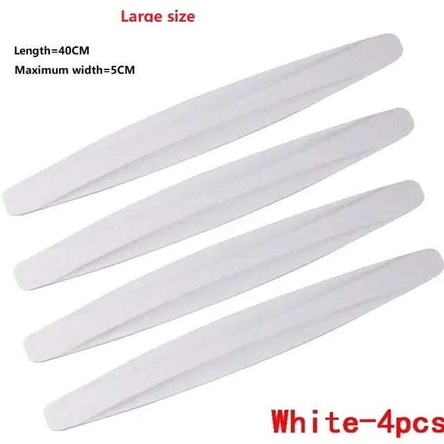 8Pcs Large/Small Size Car Bumper Protector Strip Guard Corner Protection Strips Scratch Protector Crash Blade Anti-Collision